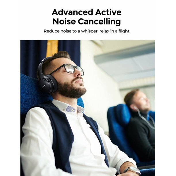 Serenity Bluetooth enabled Noise Cancellation Headphones by VistaShops-2