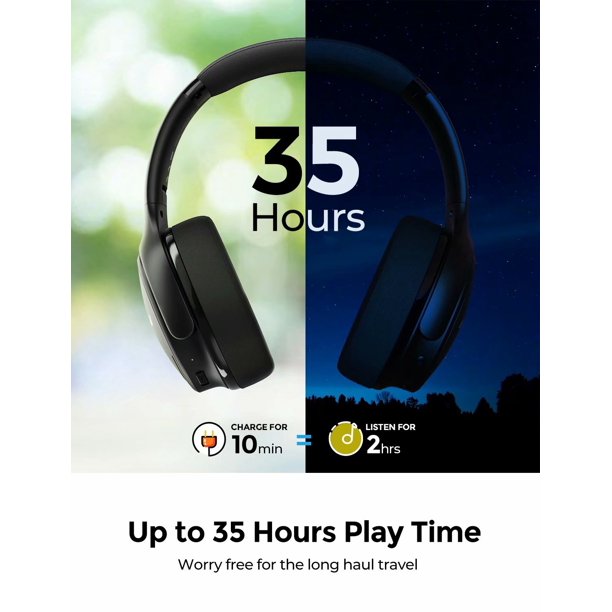 Serenity Bluetooth enabled Noise Cancellation Headphones by VistaShops-4