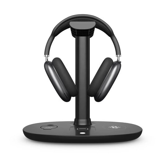 3in1AirpodsMax Headphone Holder Wireless Charger Station for Apple Watch for All Phones-1